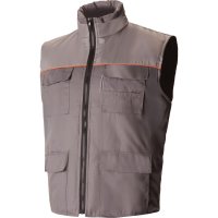 Утепленный жилет СОЮЗСПЕЦОДЕЖДА Профессионал, темно-серый/светло-серый, р.56-58, рост 182-188