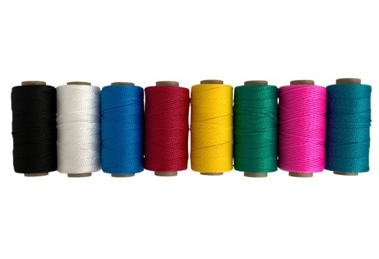 Скрученный шнур полипропиленовый 2 мм 100 м цвет разноцветный