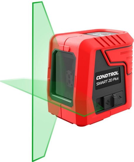 Уровень лазерный Condtrol Smart 2D Plus зеленый луч, 30 м