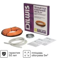 Нагревательный кабель для теплого пола Dilwis 5 м2 950 Вт