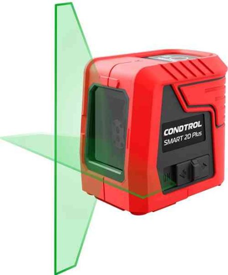 Уровень лазерный Condtrol Smart 2D Plus Set зеленый луч штатив в комплекте, 30 м