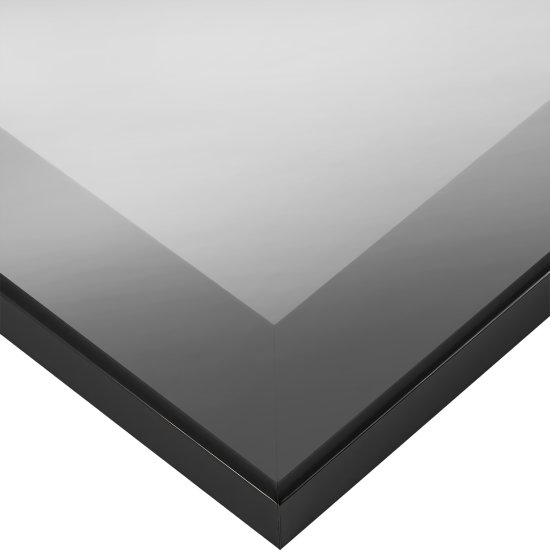 Фасад-витрина для шкафа Вельск 14 63.6x59.7x3 см металл цвет черный