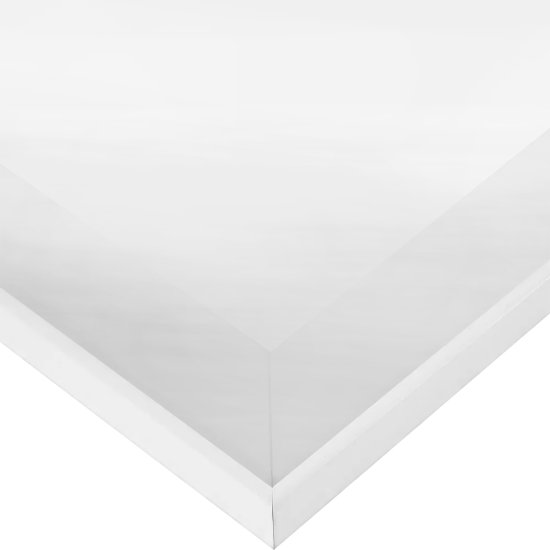 Фасад-витрина для шкафа Вельск 14 63.6x59.7x3 см металл цвет белый