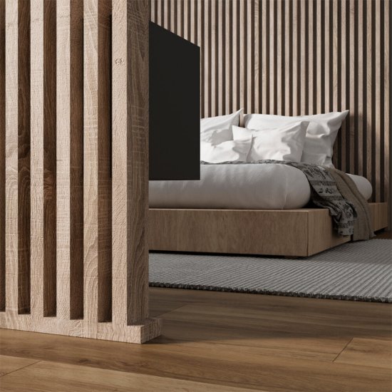 Декоративная рейка МДФ 30х40х2700 мм дуб сонома Stella