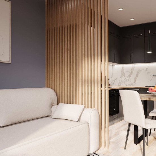 Декоративная рейка МДФ 30х40х2700 мм дуб сонома Stella