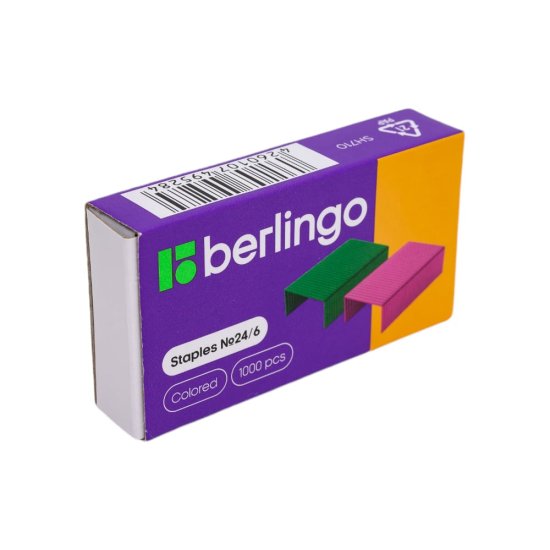 Скобы для степлера Berlingo №24/6 1000 шт