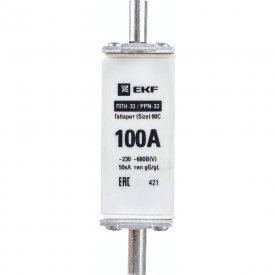 Плавкая вставка EKF ППН33 fus-33100