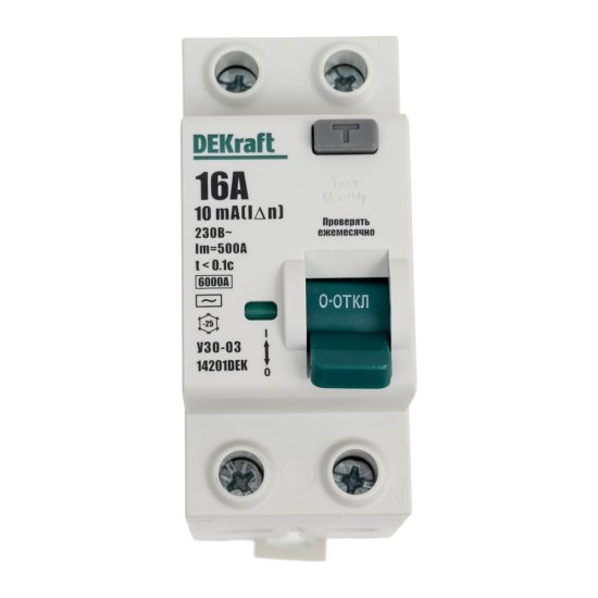 Узо DEKraft УЗО03-2P-016A-010