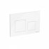 Клавиша смыва для инсталляций Ceramicanova Balance Square белая глянцевая (CN12-002W)