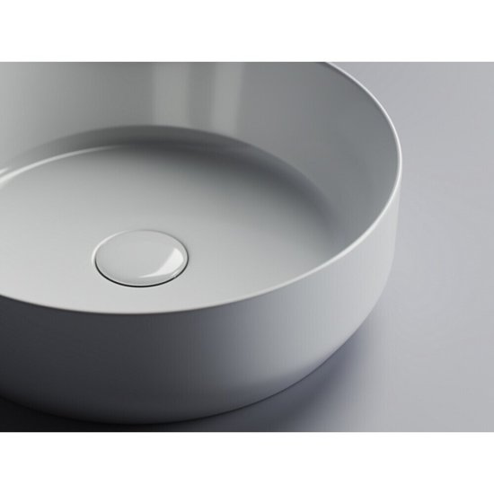 Раковина Ceramicanova Element 39 см накладная белая (CN6022)