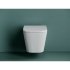 Унитаз подвесной Ceramicanova Union безободковый с сиденьем дюропласт микролифт смыв торнадо (CN4009T)