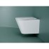 Унитаз подвесной Ceramicanova Union безободковый с сиденьем дюропласт микролифт смыв торнадо (CN4009T)