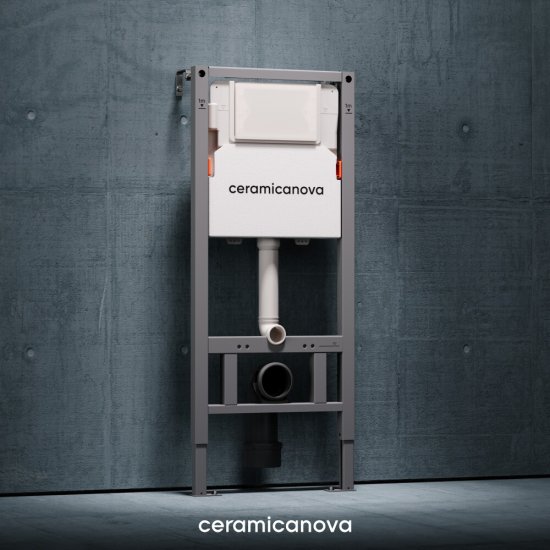 Инсталляция Ceramicanova Balance для подвесного унитаза без кнопки (CN121001)