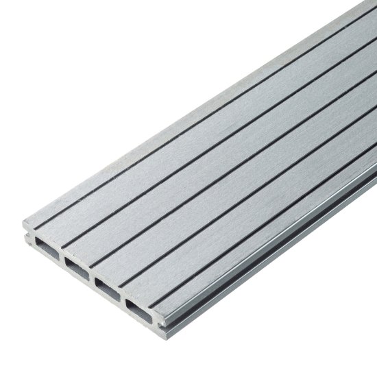 Доска террасная Greenwerk 21х135х3000 мм ДПК серая (2 шт.)