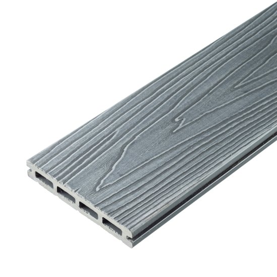 Доска террасная Greenwerk 21х135х3000 мм ДПК серая (2 шт.)