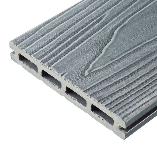 Доска террасная Greenwerk 21х135х3000 мм ДПК серая (2 шт.)