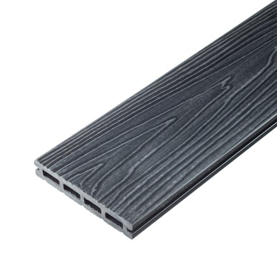 Доска террасная Greenwerk 21х135х3000 мм ДПК графит (2 шт.)