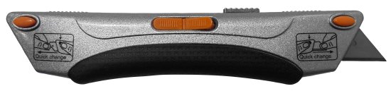 Нож строительный Vertextools 0044-21-19 сегментарное лезвие 212 мм