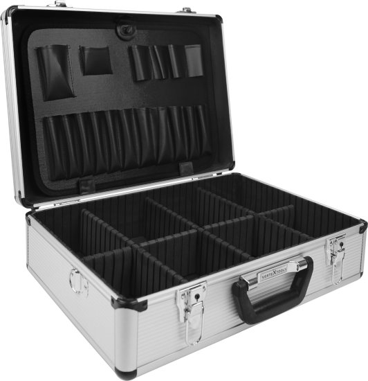 Ящик для инструментов Vertextools 0809-45-33-15 455x330x152 мм, алюминий