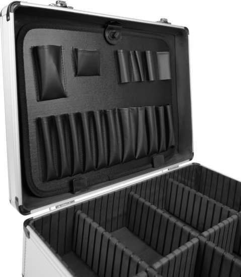 Ящик для инструментов Vertextools 0809-45-33-15 455x330x152 мм, алюминий