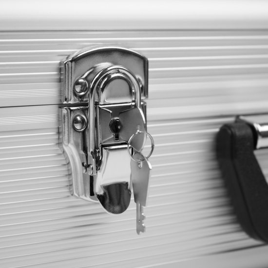 Ящик для инструментов Vertextools 0809-45-33-15 455x330x152 мм, алюминий