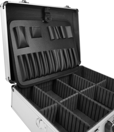 Ящик для инструментов Vertextools 0809-45-33-15 455x330x152 мм, алюминий