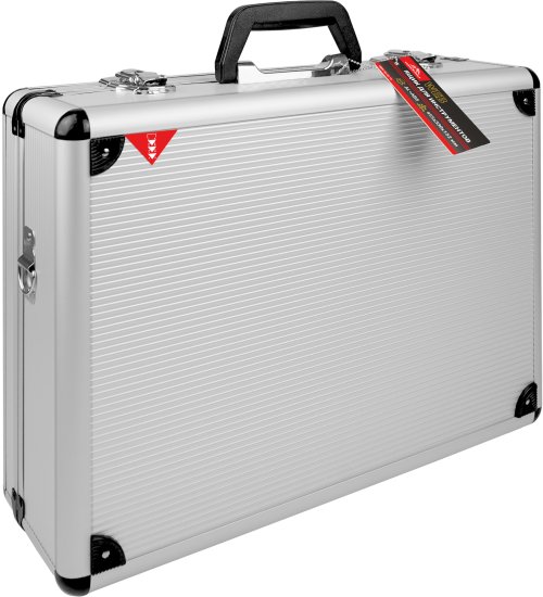 Ящик для инструментов Vertextools 0809-45-33-15 455x330x152 мм, алюминий