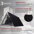 Кухонная вытяжка наклонная MBS Abelia 190 Glass 90 см черная