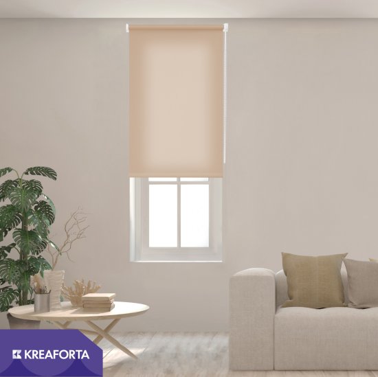 Штора рулонная KREAFORTA Angara 50x160 см цвет розовый