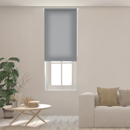 Штора рулонная KREAFORTA Angara 50x160 см цвет серый