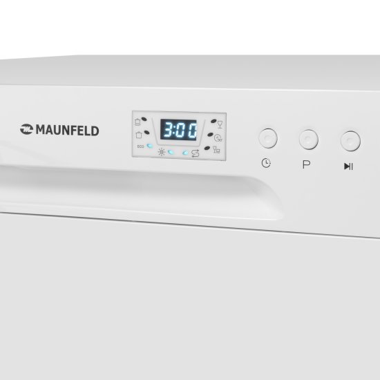 Отдельностоящая посудомоечная машина Maunfeld MLP-06DW 55 см 6 программ цвет белый