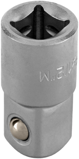 Переходник для торцевых головок Stels 13911 3/8x1/2 дюйма 43.7 мм
