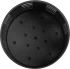 Подставка для столовых приборов 12x13.5x12 см пластик цвет черный