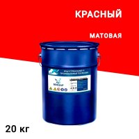 Эмаль антикоррозионная Мицар ХВ-785 красная матовая 20 кг
