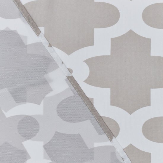 Штора для ванны Zalel 1800х2000 мм полиэстер бежевая (су-213801)