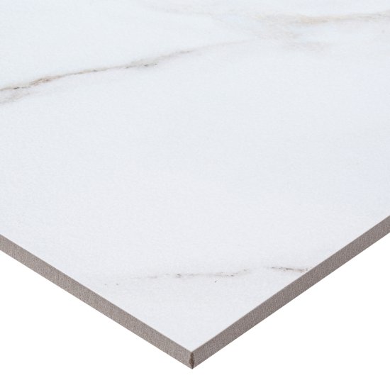 Керамогранит Alma Ceramica Nevada белый лаппатированный 1200x600x8,5 мм (2 шт.= 1,44 кв.м)