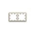 Рамка Systeme Electric AtlasDesign Antique двухместная бежевая (ATN100202)