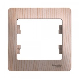 Рамка Systeme Electric Glossa одноместная сосна (SE GSL001501)