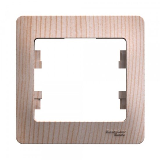 Рамка Systeme Electric Glossa одноместная сосна (SE GSL001501)