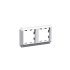 Рамка Systeme Electric AtlasDesign Antique двухместная лотос (ATN101302)