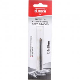 Сверло для стекла, кафеля Elitech 1820.044000