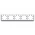 Рамка Systeme Electric AtlasDesign Antique пятиместная лотос (ATN101305)