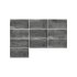 Керамогранит Delacora Misty Dark серый матовый 1200х600х10 мм (2 шт.= 1,44 кв.м)