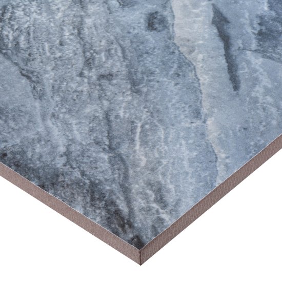 Керамогранит Delacora Waterfall синий карвинг 1200x600x9,5 мм (2 шт.= 1,44 кв.м)