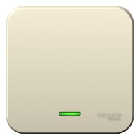 Одноклавишный переключатель Systeme Electric BLANCA