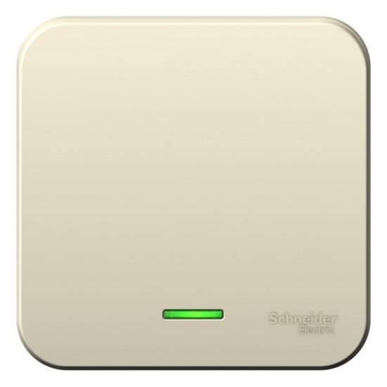 Одноклавишный переключатель Systeme Electric BLANCA