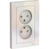 Двойная розетка Systeme Electric AtlasDesign