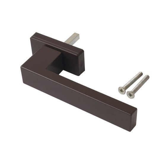 Ручка оконная коричневая металл Internika Dublin