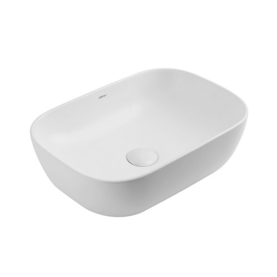 Раковина Abber Rechteck 46 см накладная белая матовая (AC2200MW)