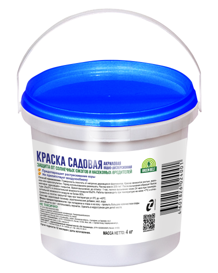 Краска для деревьев Green Belt 4 кг